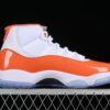 AJ 11 Retro White Orange 378037-002