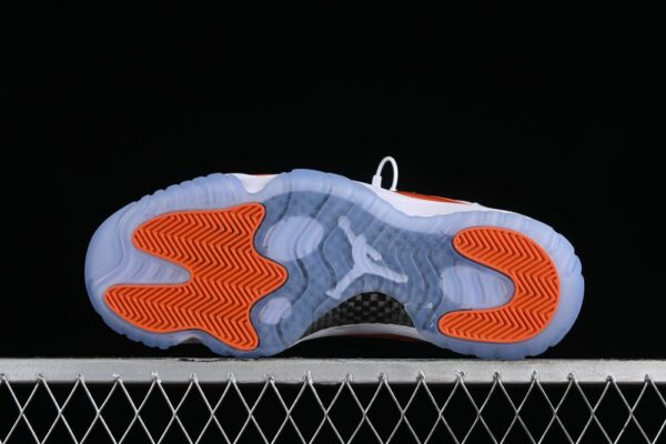 AJ 11 Retro White Orange 378037-002