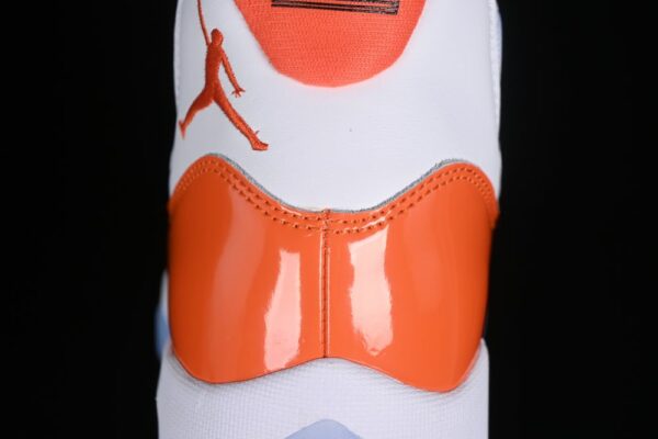 AJ 11 Retro White Orange 378037-002