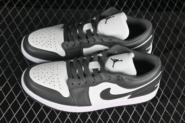 AJ 1 Low Grey White 553558-044