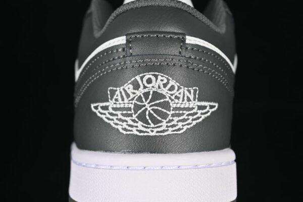 AJ 1 Low Grey White 553558-044