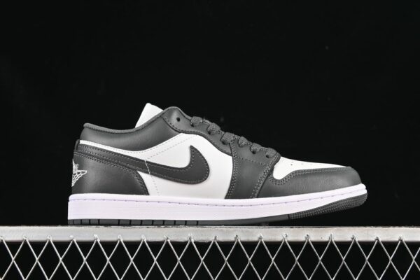 AJ 1 Low Grey White 553558-044
