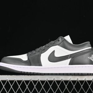 AJ 1 Low Grey White 553558-044