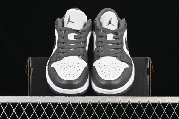 AJ 1 Low Grey White 553558-044