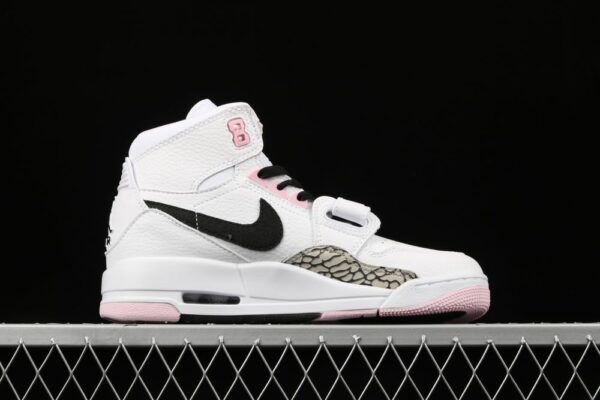 AJ Legacy 312 Mid White Black Pink Foam AT4040-106