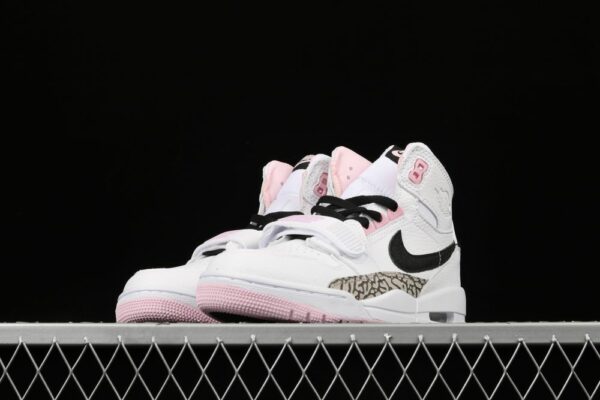 AJ Legacy 312 Mid White Black Pink Foam AT4040-106