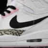 AJ Legacy 312 Mid White Black Pink Foam AT4040-106 AJ Legacy 312 Mid White Black Pink Foam AT4040-106