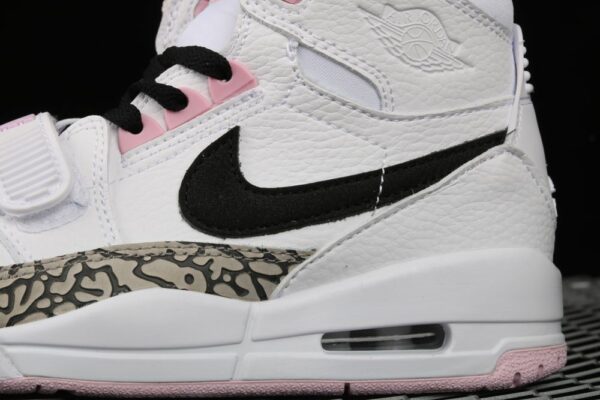 AJ Legacy 312 Mid White Black Pink Foam AT4040-106