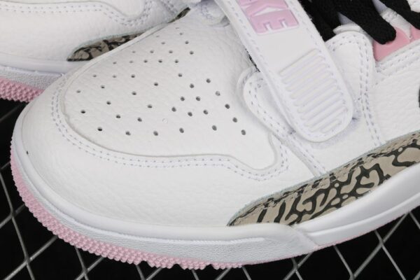AJ Legacy 312 Mid White Black Pink Foam AT4040-106