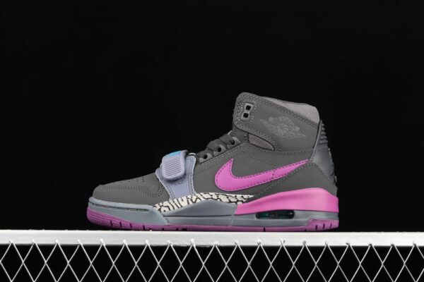 AJ Legacy 312 Mid Dark Grey Purple AV3922-005