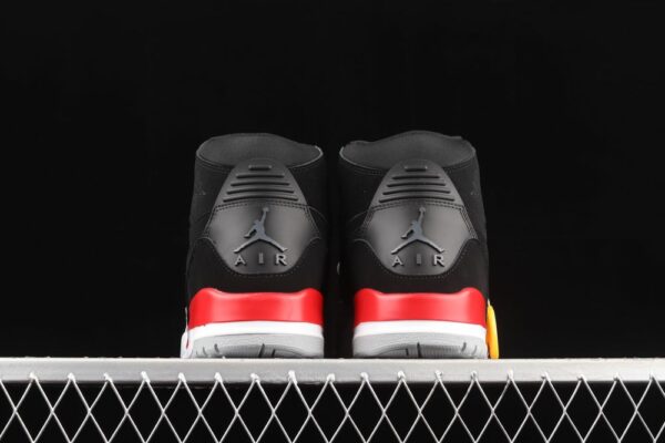 AJ Legacy 312 Mid Black Suede AV3922-060