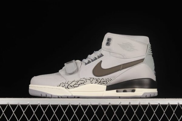 AJ Legacy 312 Mid Wolf Grey AT4040-002