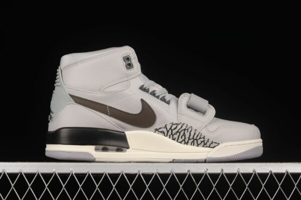 AJ Legacy 312 Mid Wolf Grey AT4040-002