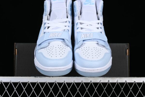 AJ Legacy 312 Mid White Arctic Blue FV8118-141