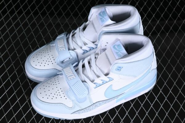 AJ Legacy 312 Mid White Arctic Blue FV8118-141