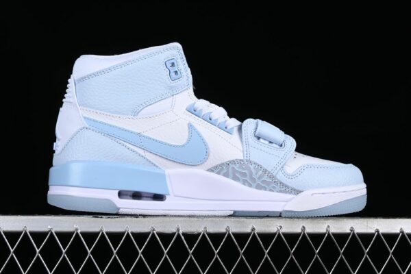 AJ Legacy 312 Mid White Arctic Blue FV8118-141