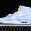 AJ Legacy 312 Mid White Arctic Blue FV8118-141 AJ Legacy 312 Mid White Arctic Blue FV8118-141