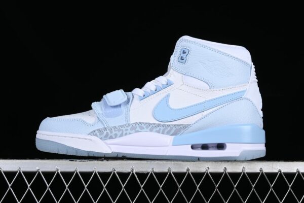 AJ Legacy 312 Mid White Arctic Blue FV8118-141