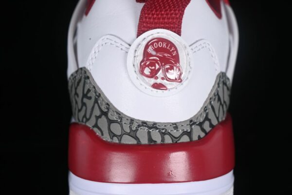 AJ Spizike Low White Dark Red Gray FQ1579-126