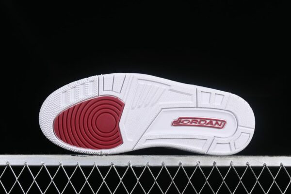 AJ Spizike Low White Dark Red Gray FQ1579-126