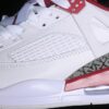 AJ Spizike Low White Dark Red Gray FQ1579-126 AJ Spizike Low White Dark Red Gray FQ1579-126