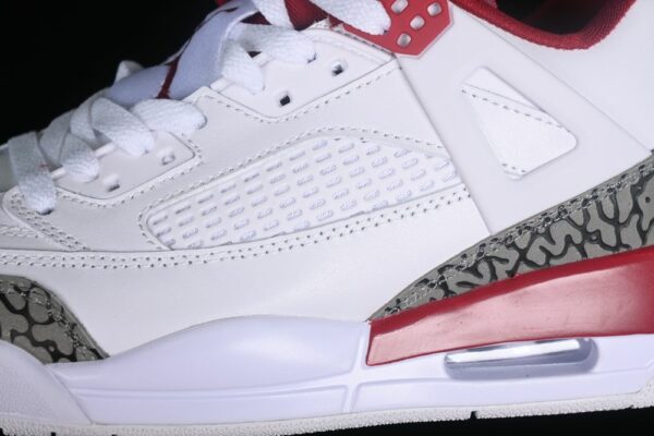 AJ Spizike Low White Dark Red Gray FQ1579-126