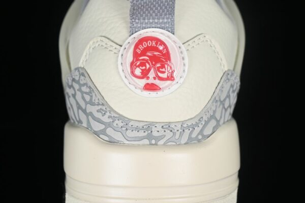 AJ Spizike Low Beige Grey Yellow Red FQ1579-100