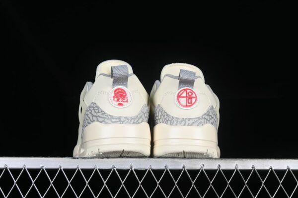 AJ Spizike Low Beige Grey Yellow Red FQ1579-100