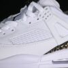 AJ Spizike Low White Black Metallic Gold HJ9019-100 AJ Spizike Low White Black Metallic Gold HJ9019-100