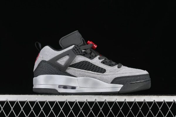 AJ Spizike Low Anthracite Gym Red FQ1759-002