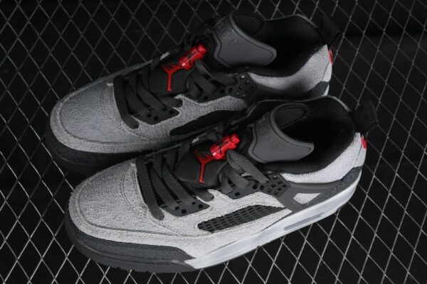AJ Spizike Low Anthracite Gym Red FQ1759-002