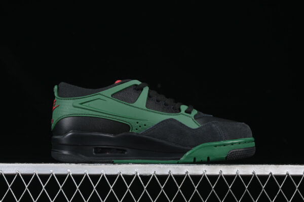 AJ 4 RM Black/Gorge Green-University Red FQ7939-003