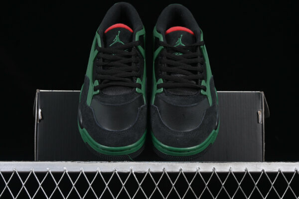 AJ 4 RM Black/Gorge Green-University Red FQ7939-003