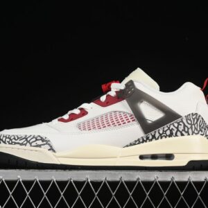 AJ Spizike Low Sail Anthracite Varsity Red FQ1759-116