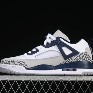 AJ Spizike Low White Midnight Navy FQ1759-140
