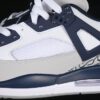 AJ Spizike Low White Midnight Navy FQ1759-140
