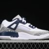 AJ Spizike Low White Midnight Navy FQ1759-140
