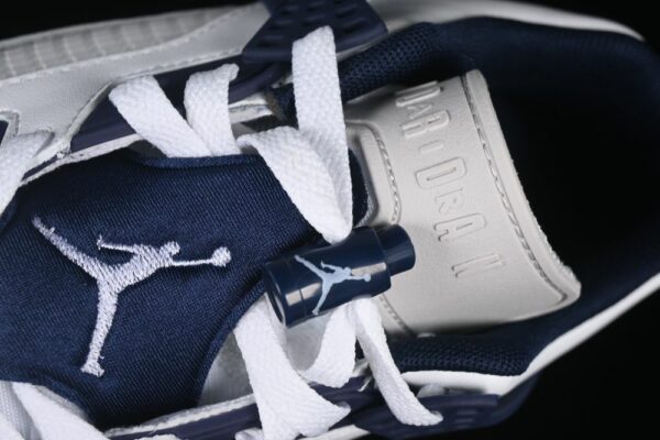 AJ Spizike Low White Midnight Navy FQ1759-140