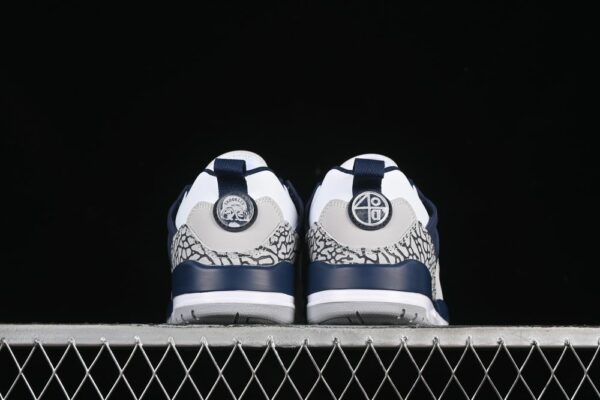 AJ Spizike Low White Midnight Navy FQ1759-140