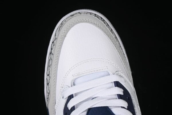 AJ Spizike Low White Midnight Navy FQ1759-140