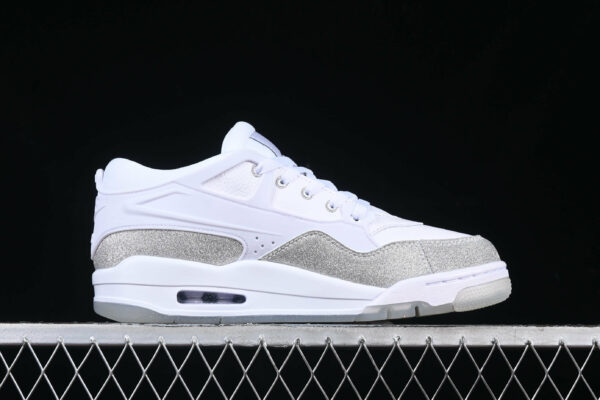 AJ 4 RM White Metallic Silver HQ3441-111