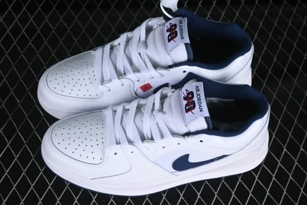 AJ Stadium 90 White Midnight Navy HJ4406-100