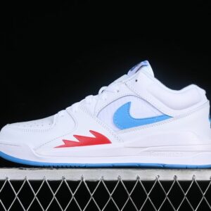 AJ Stadium 90 White Dark Powder Blue FB2269-100