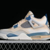 AJ 4 Retro White Military Blue Neutral Grey 308797-105