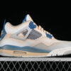 AJ 4 Retro White Military Blue Neutral Grey 308797-105