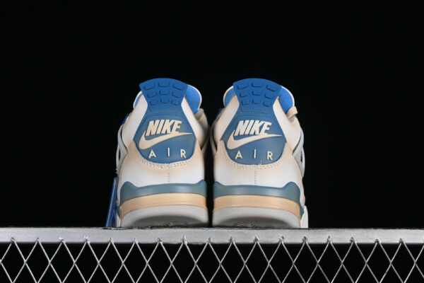AJ 4 Retro White Military Blue Neutral Grey 308797-105