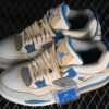 AJ 4 Retro White Military Blue Neutral Grey 308797-105