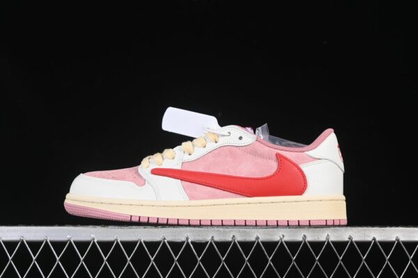 AJ 1 Low OG SP Travis Scott Shy Pink DM7866-100