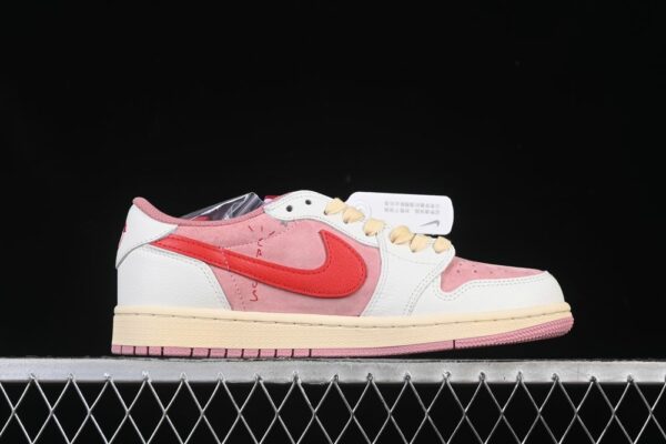 AJ 1 Low OG SP Travis Scott Shy Pink DM7866-100
