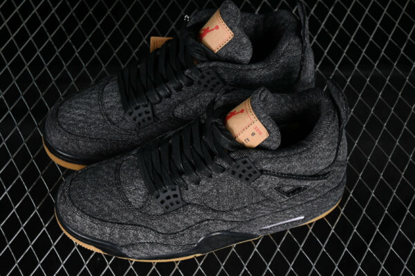 AJ 4 Retro GS Black Denim AQ9103-001